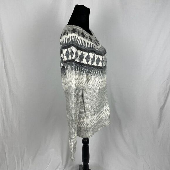 Lucky Brand Geo Pattern Chunky Knit Sweater - Women’s M - Picture 4 of 7